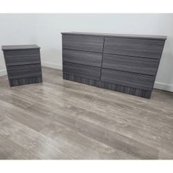 Dresser and 1 Nightstand 🚚