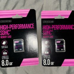 8GB Memory Cards