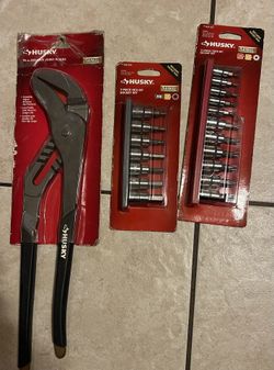 Husky Tools Pliers And Torx Bit Sets
