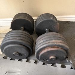 Dumbbells weights 115lbs pair