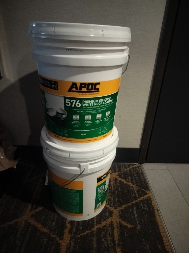 Silicone Roofing 5 Gallon Bucket Apoc Lowes Brand Of Henry's