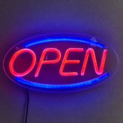 Neon Open Sign 