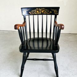 Nichols & Stone Stenciled Armchair 