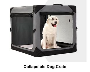 Pettycare 42 Inch Co.Side Dog Crate, Beige