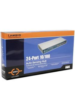 Cisco-Linksys EF2H24 24-Port Etherfast || 10/100 Autosensing * (1)