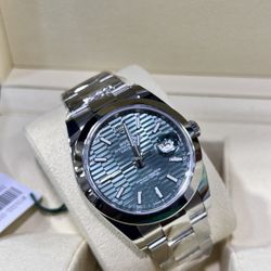 Rolex Datejust 41 green Dial Motif 