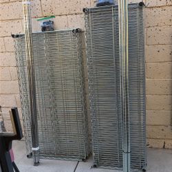 NSF INDUSTRIAL GRADE METAL SHELVING/RACKS