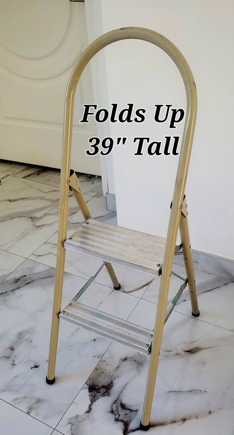 Step Stool Folds Up