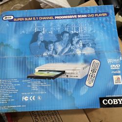 Coby Progressive Scan DVD Player Silver Dvd Player