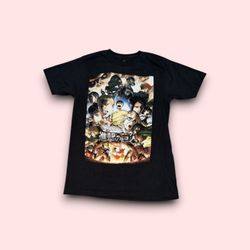 Attack On Titan Season 2 Graphic T-shirt Small Ripple Junction Anime 