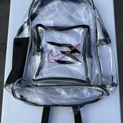 New Nike Clear Backpack 