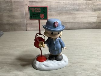Precious moments 2000s “He Is My Salvation” The Salvation Army Girl