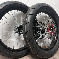 Super Moto Pit Bike Wheels 17’s BRAND NEW