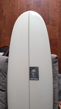 6'10 surfboard Christenson surfboard hull