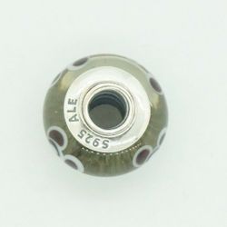 Women's Authentic Pandora Bead Captivating Flower Murano Glass #21010