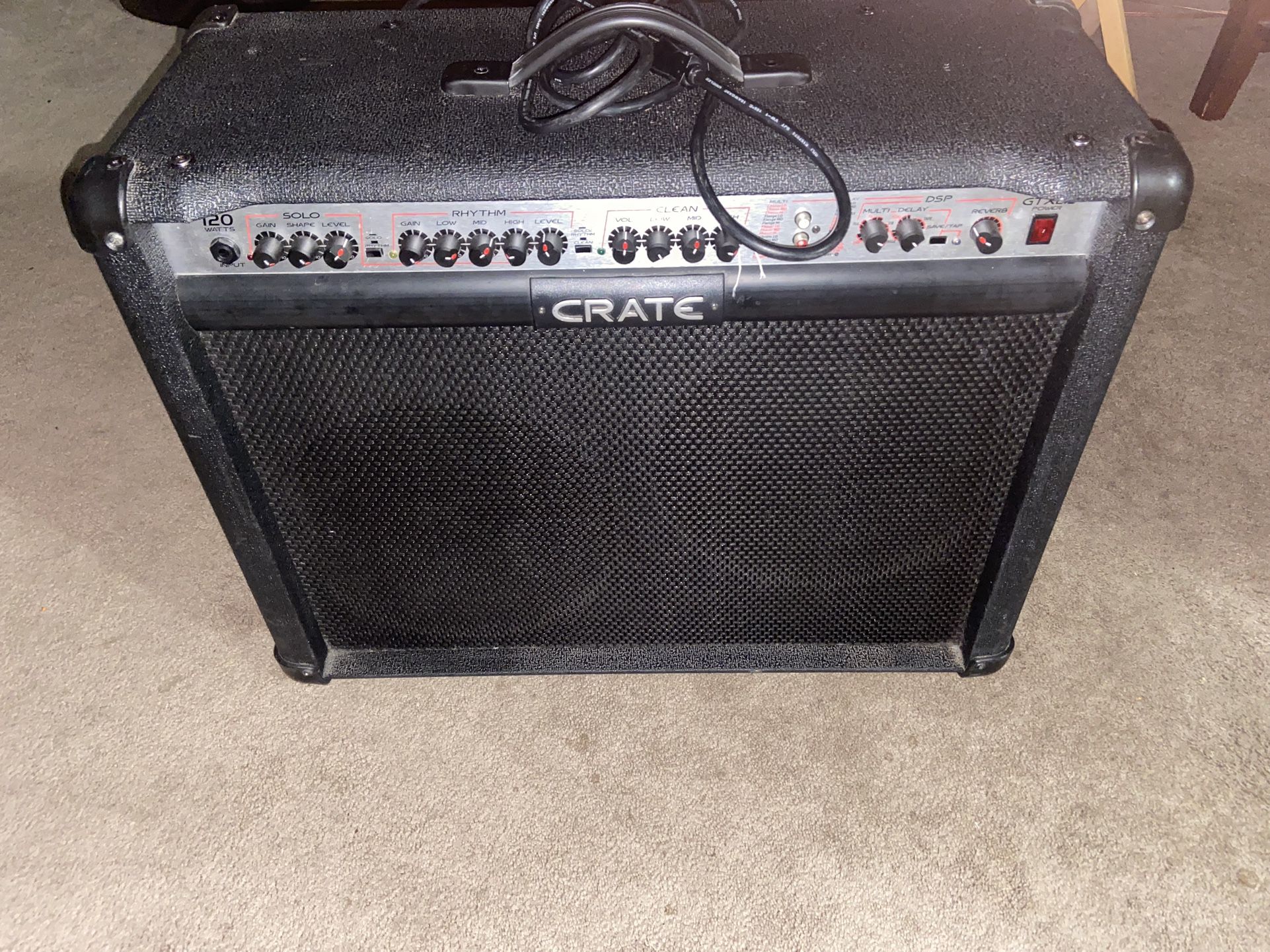 Crate Guitar amp Gtx212 Used