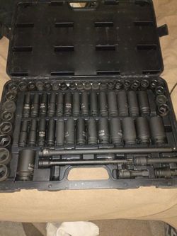 1/2" drive impact socket set