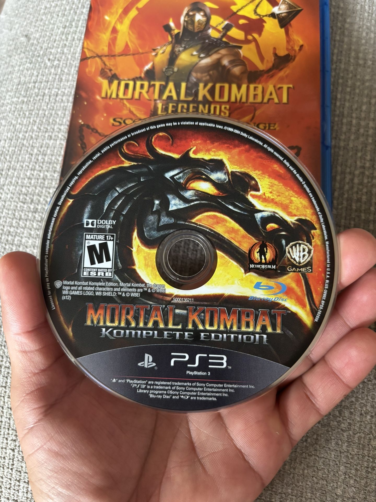Mortal Kombat Komplete Edition PS3
