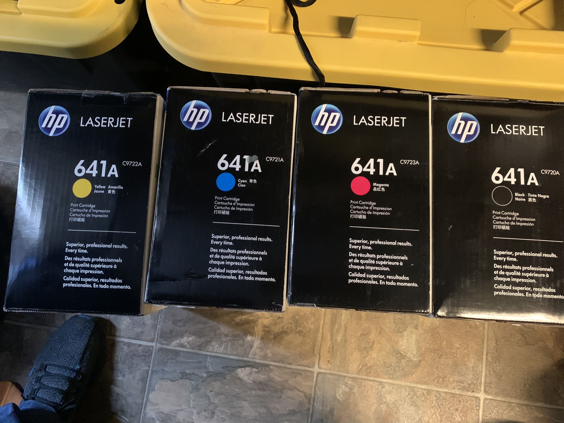 HP Laser Jet 641A printer cartridge