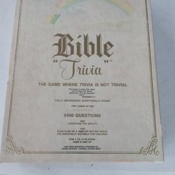 GAME BIBLE TRIVIA (BOARD GAME)
