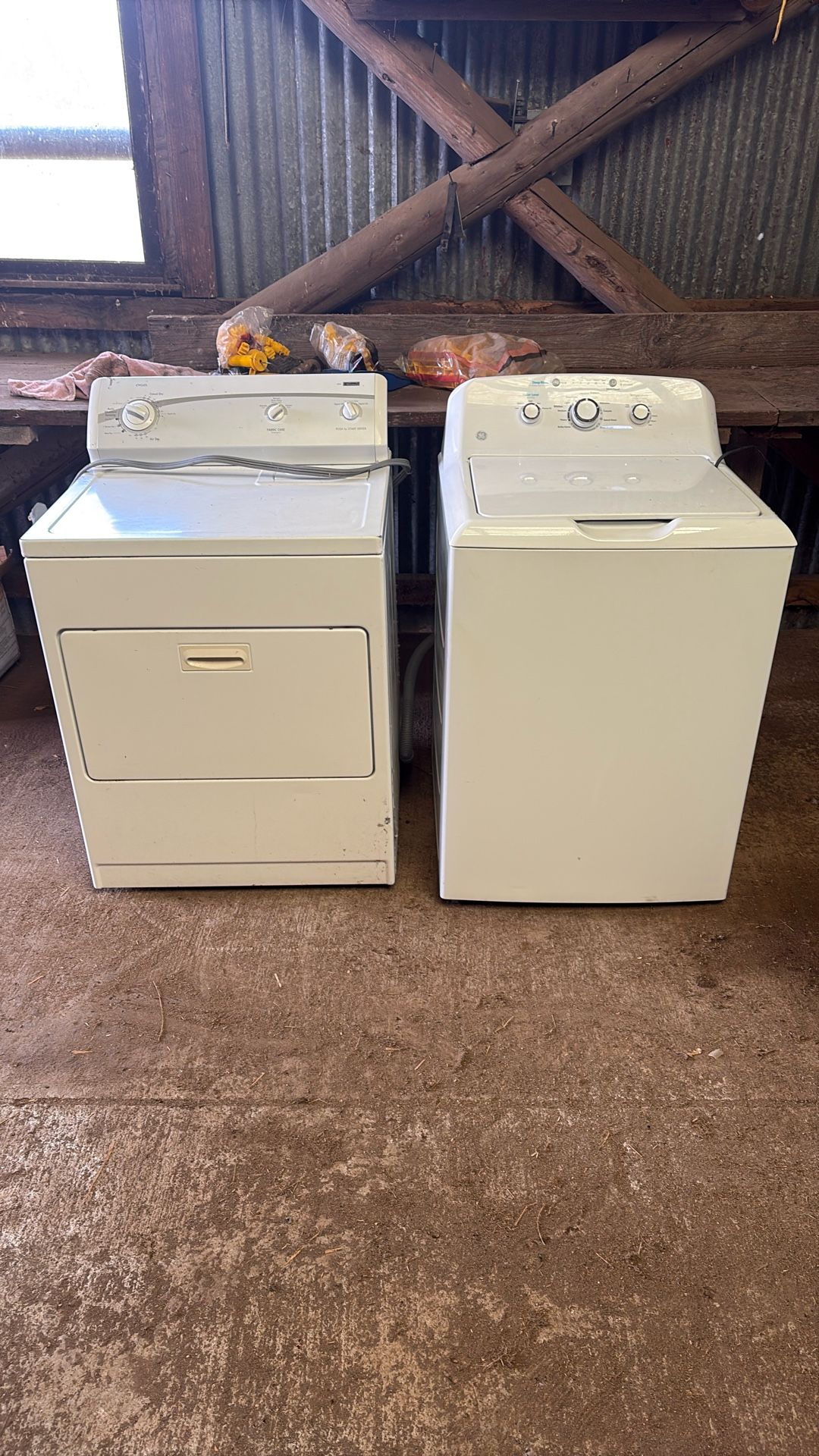 Washer And Dryer