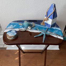 Folding Tv Tray Table 