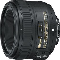 Nikon - AF-S NIKKOR 50mm f/1.8G Standard Lens - Black