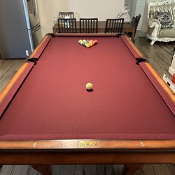 FREE DELIVERY - 8’ Buckhorn Pool Table