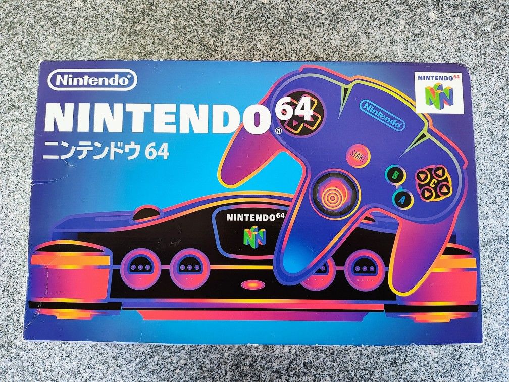 Nintendo 64 N64 Console Japanese NTCS-J Complete In Box *Region Free