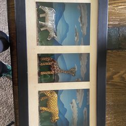 Animal nursery picture