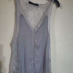 Women's Lacey Grey Camis
