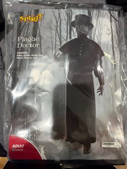 Spirit Halloween Plague Doctor Costume Adult Large