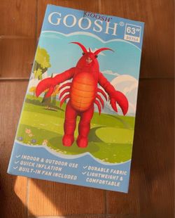 Goosh Inflatable Lobster Costume 63"
