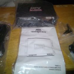 Brand New MTX Audio Terminator TN250-1D 250 Watts RMS Power Mono Block Class D Power Amplifier 4 Ohms And 2 Ohms 