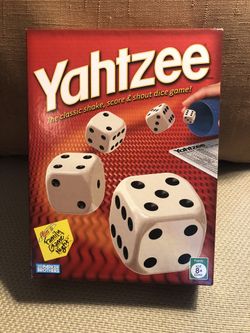 Yahtzee board game