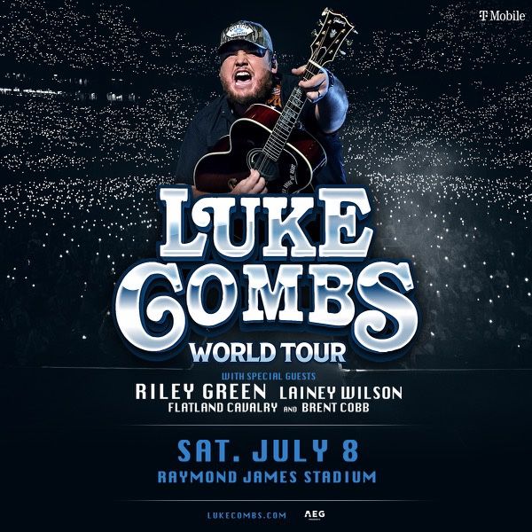 Luke combs Saturday July 8th Pit Ticket (1)