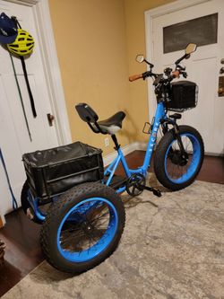3 Score FJ18 Fat Tire Electric Trike Bike