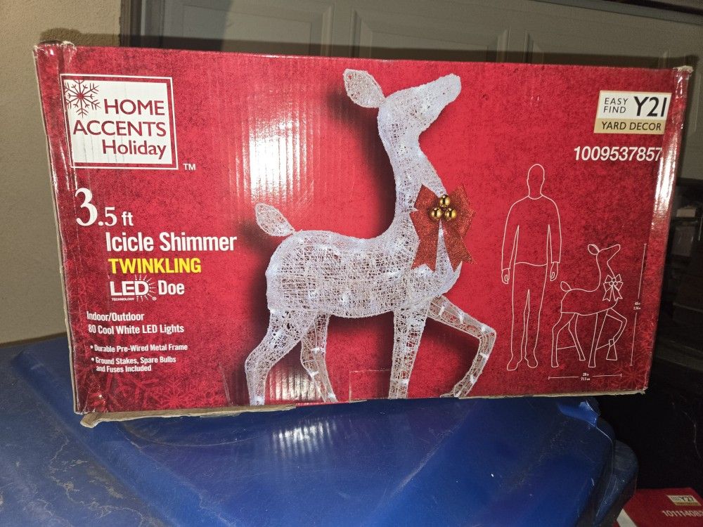 Homeaccents Icile Shimmer Led
