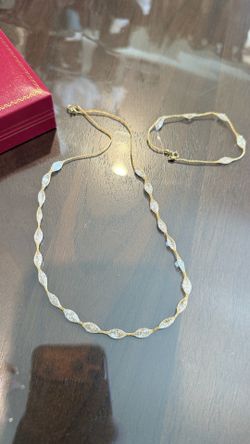 Necklace and bracelet