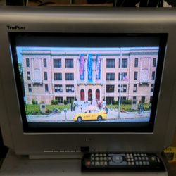 14" CRT TruFlat Color Television Model 2004