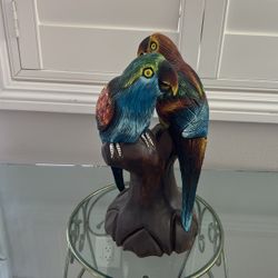 Wood Parrots