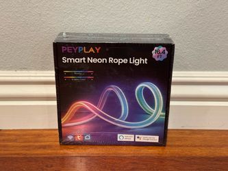 New PeyPlay Smart Neon Rope Light 5m 16.4ft