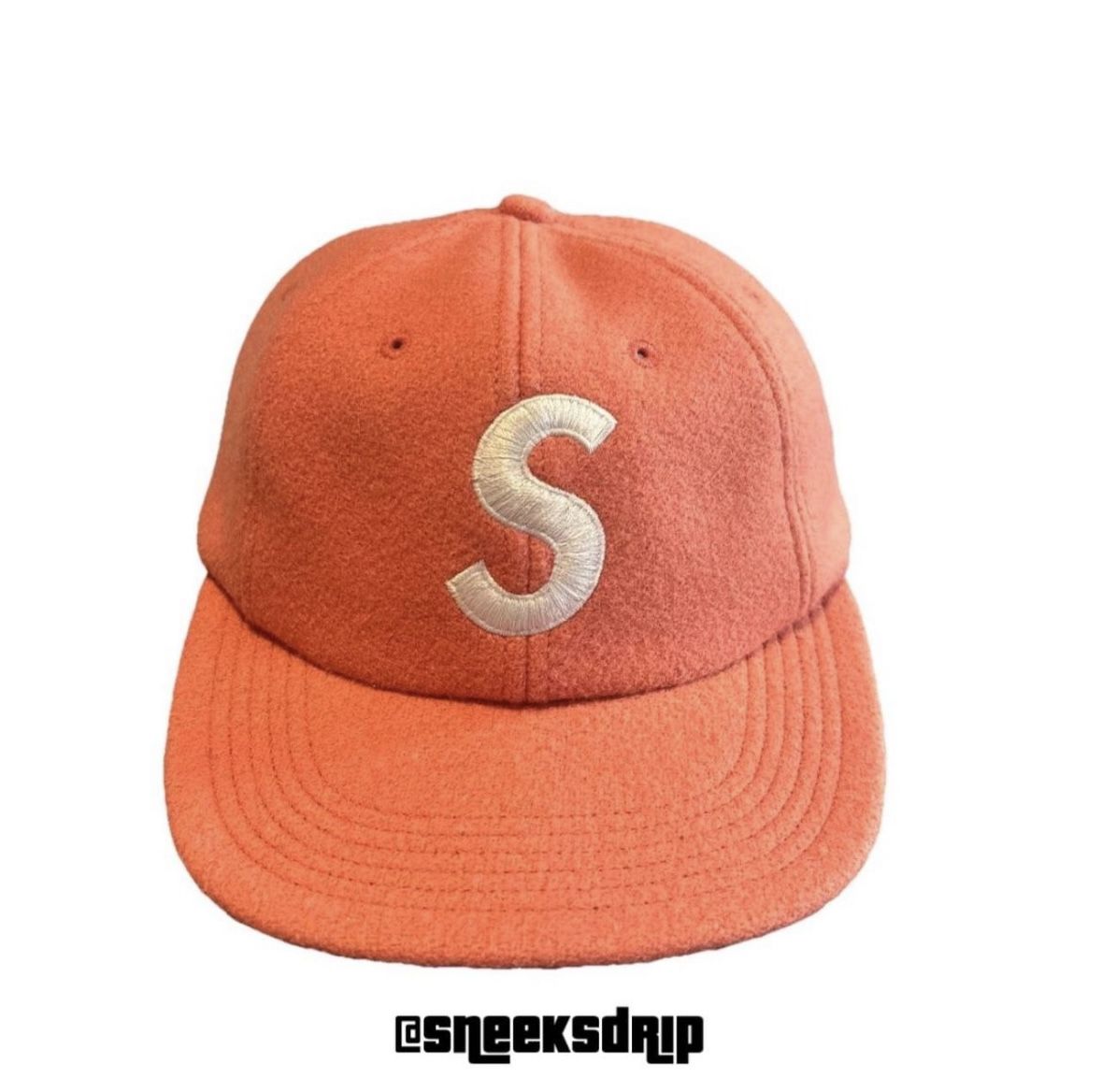 Supreme light pink cotton S hat