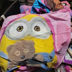 Minions Comforter Set Twin Sz