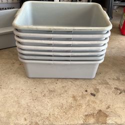 Gray Storage Containers - Used
