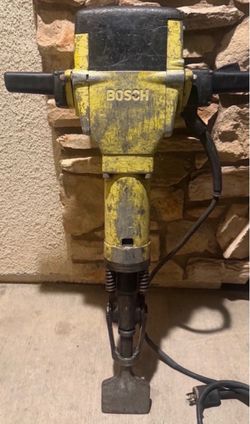 Bosch jackhammer with bit