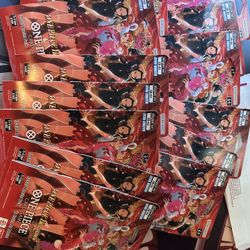 Be-03 One Piece Sleeved Packs