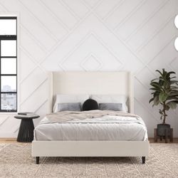 New Queen Size Bed Frame With A New Memory Foam Mattress Included
