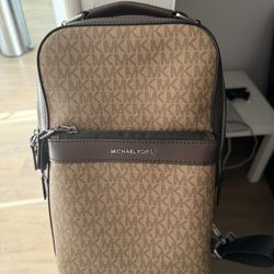 Michael Kors Hudson Logo Sling Backpack