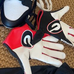 Georgia Football Gloves For Sale